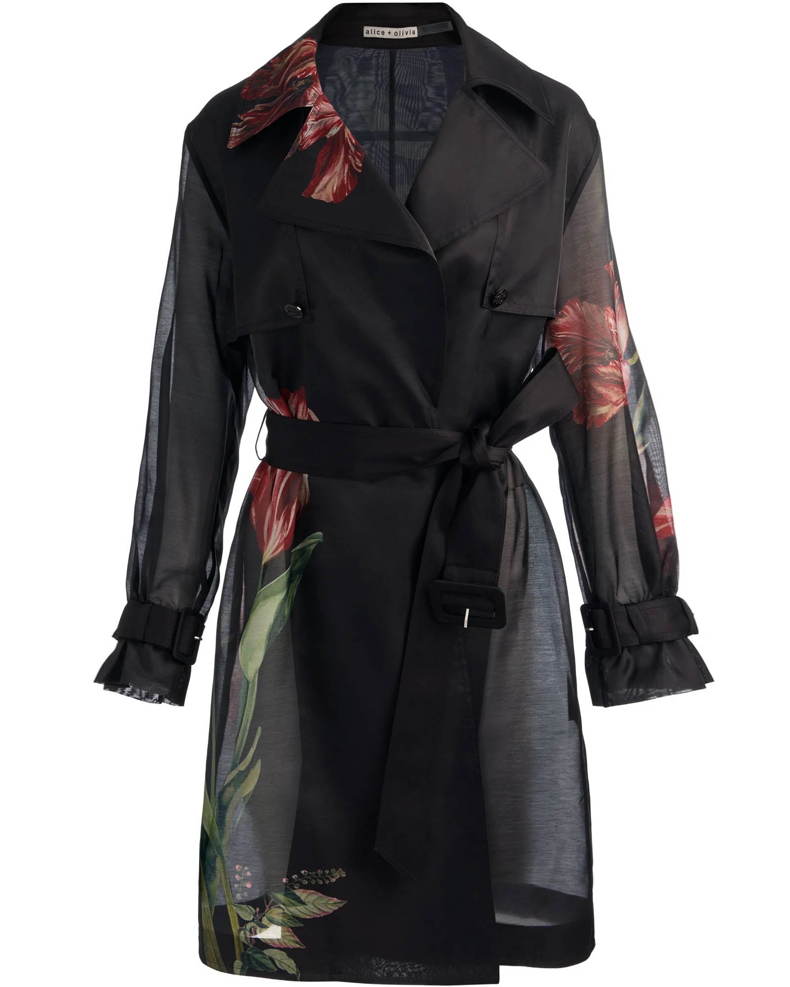 Silvia Sheer Trench