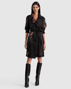 Silvia Sheer Trench