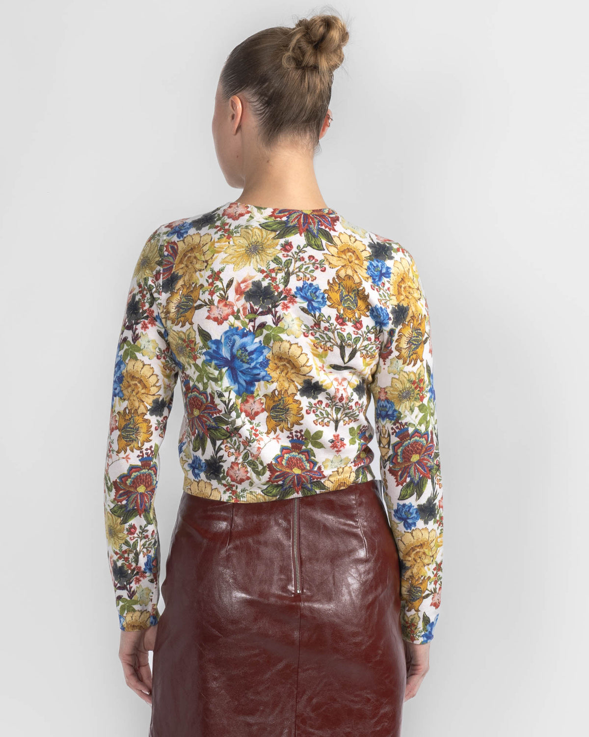Carson Print Cardigan