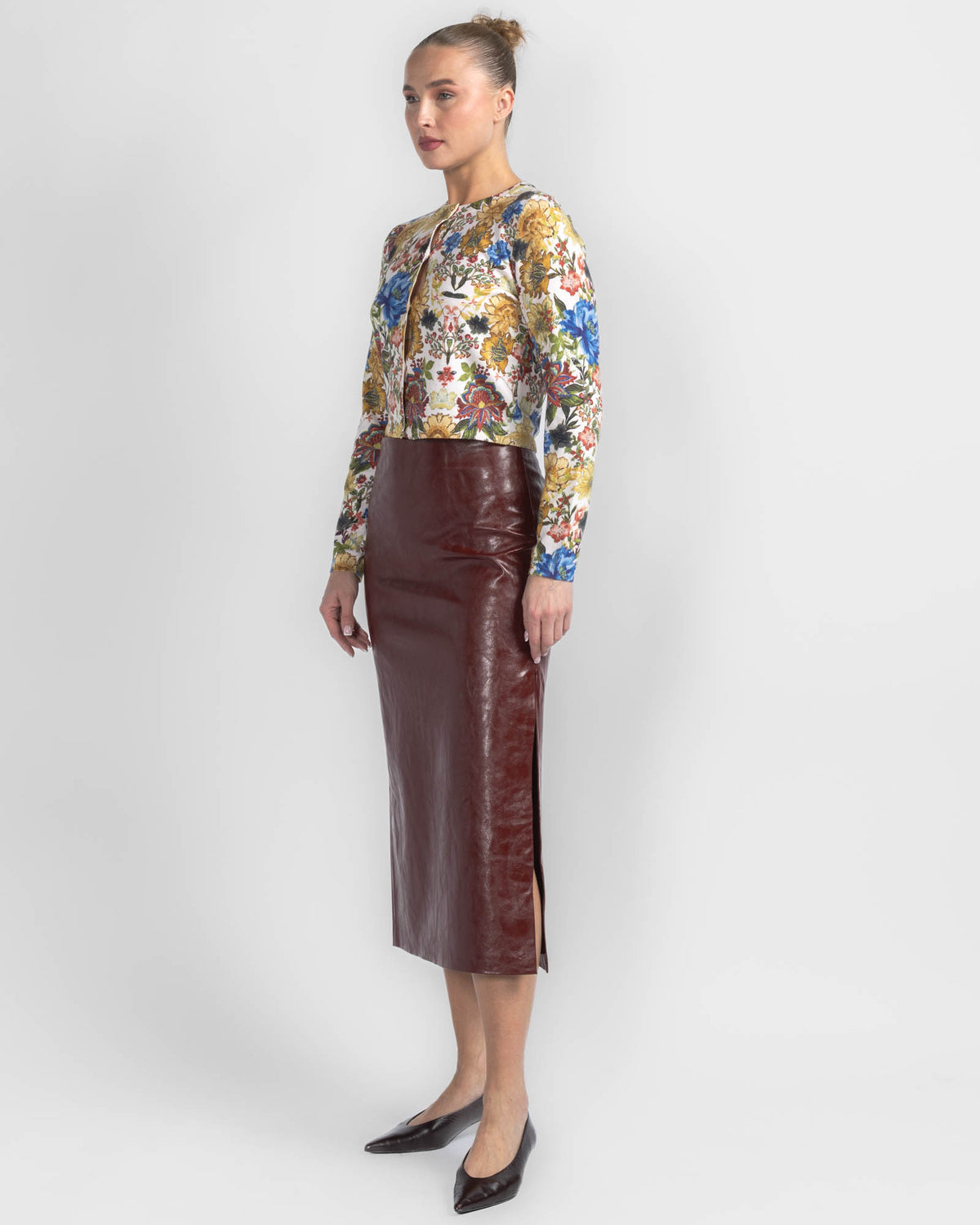 Carson Print Cardigan