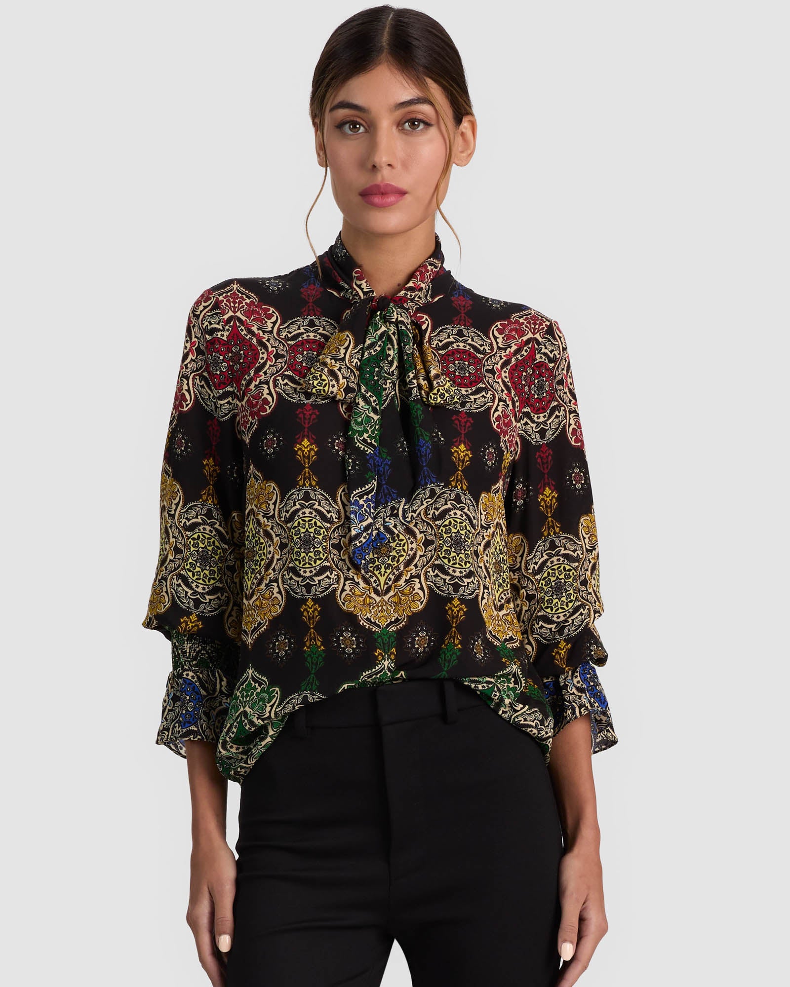 Lloyd Tie Neck Top