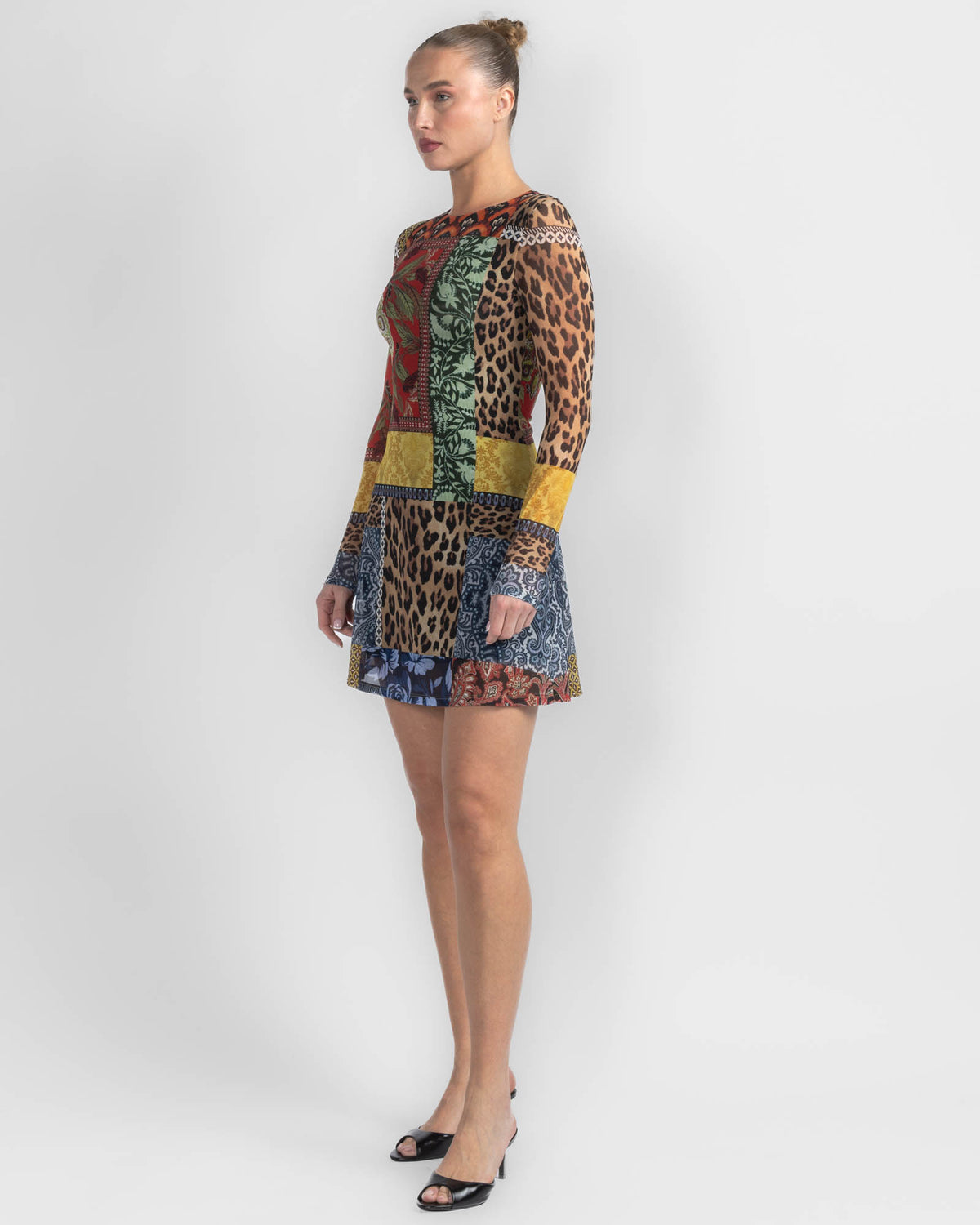 Delora Long Sleeve Mini Dress