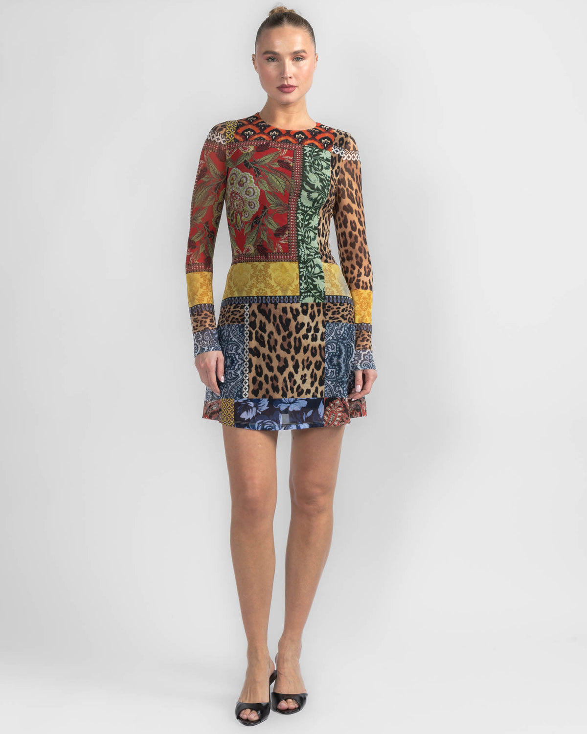 Delora Long Sleeve Mini Dress