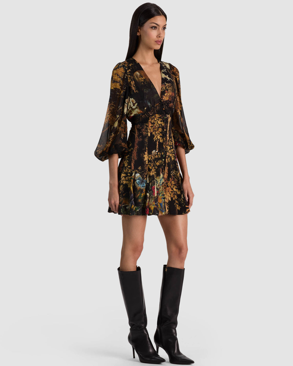 Irene Cutaway Dress