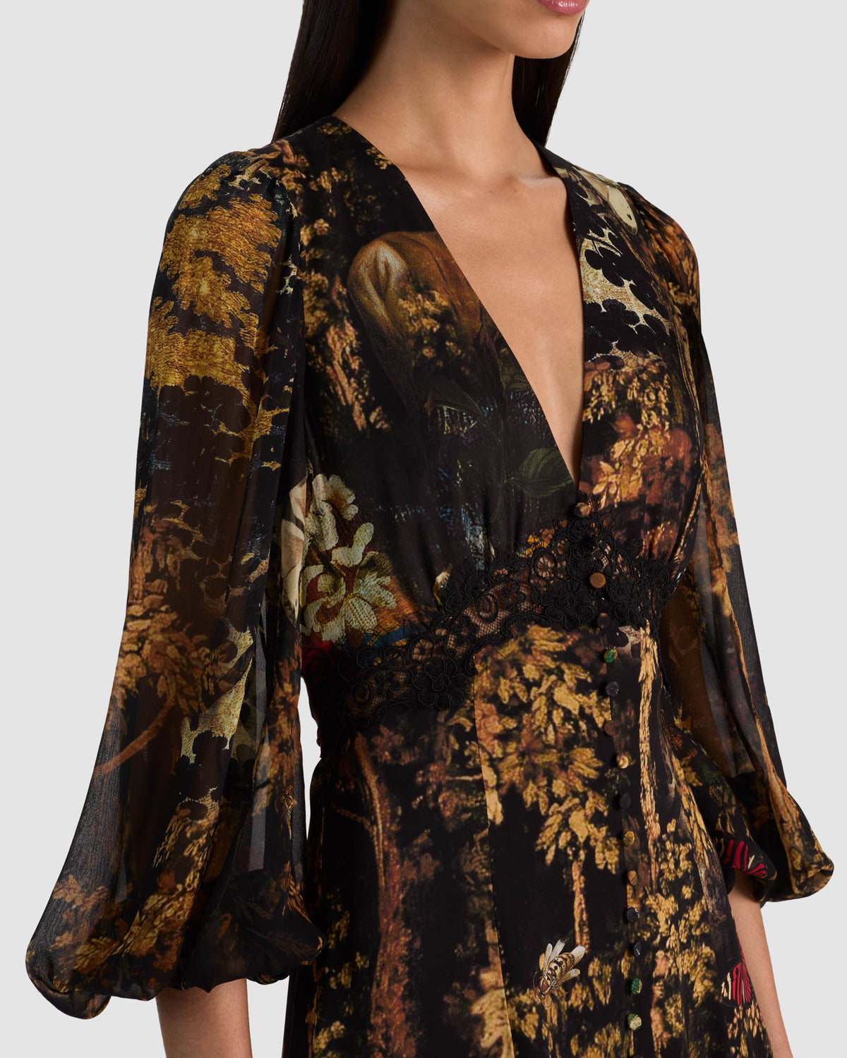 Irene Cutaway Dress