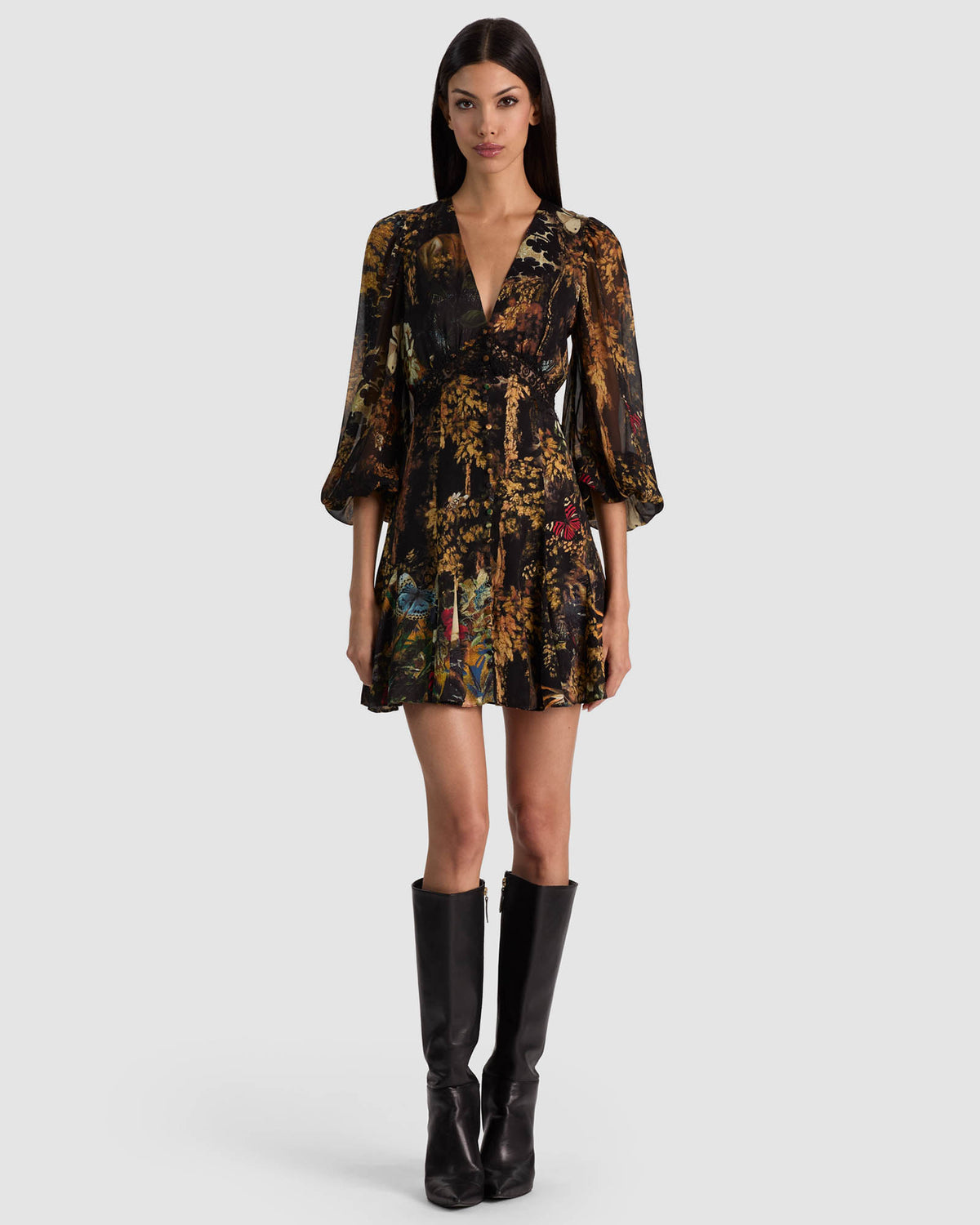 Irene Cutaway Dress