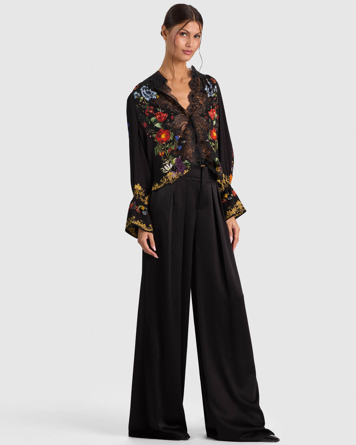 Marion Mock Neck Top