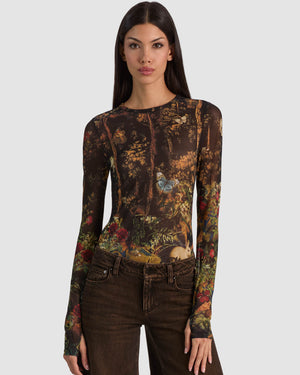 Delaina Long Sleeve Top