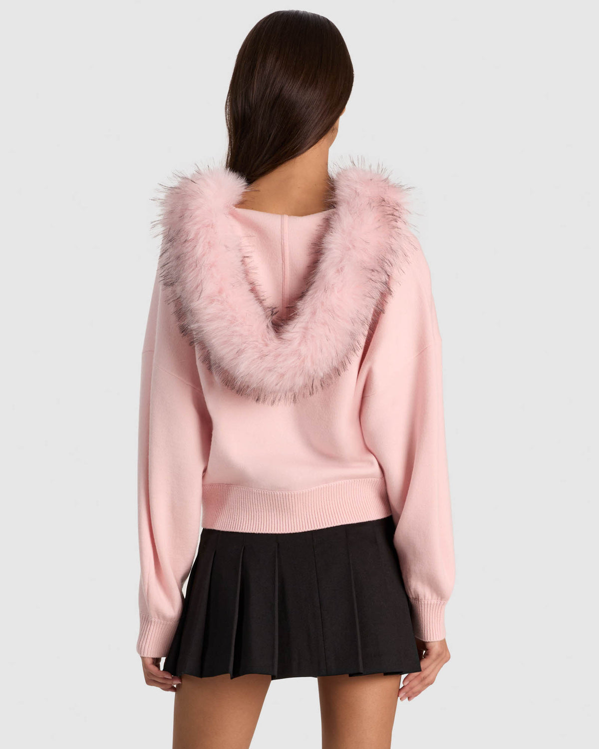 Nadya Faux Fur Cardign
