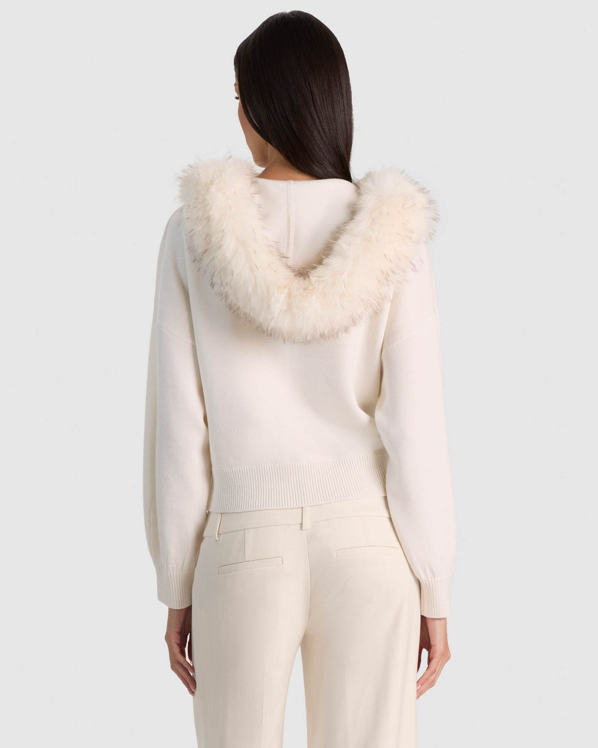 Nadya Faux Fur Cardign