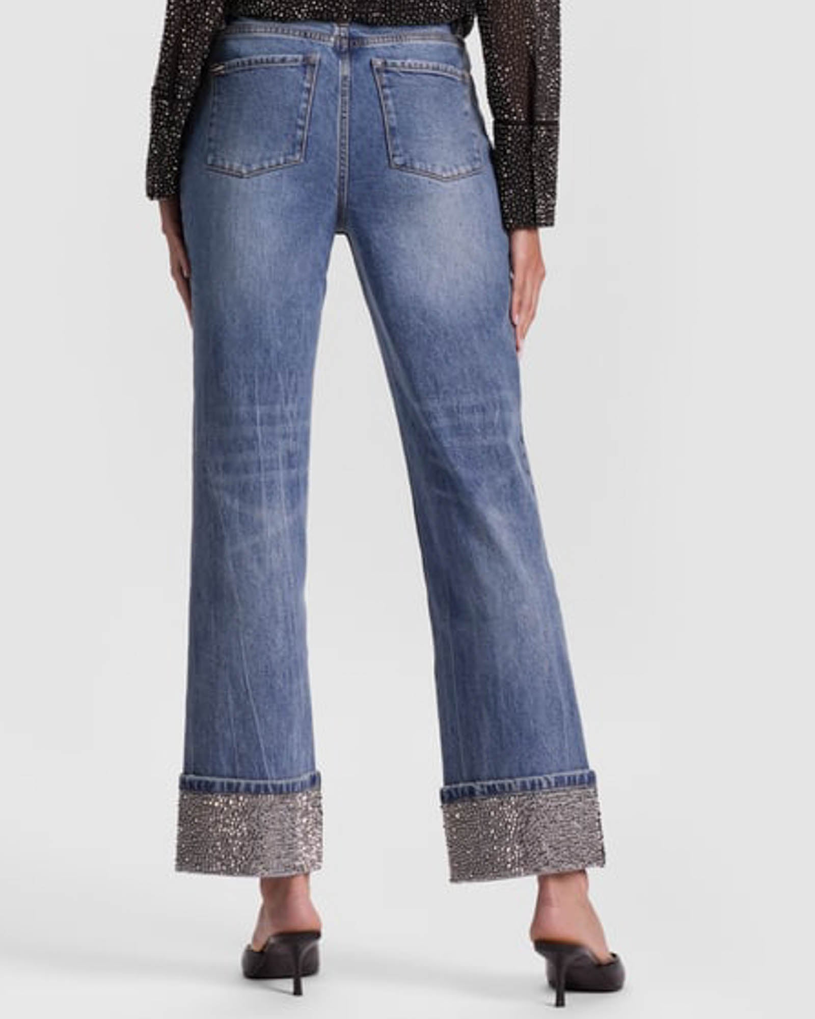 Chic Embellished Jeans