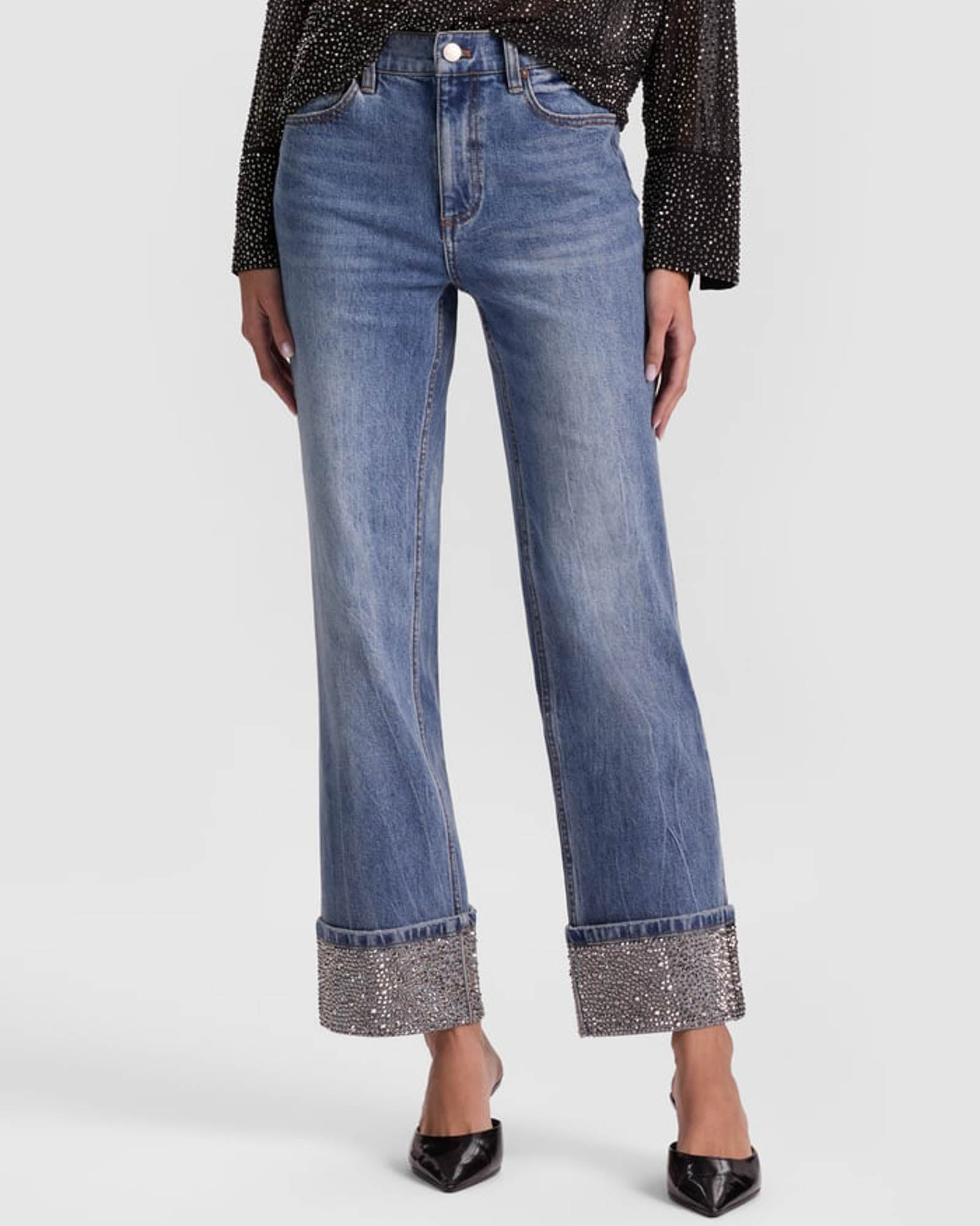 Chic Embellished Jeans