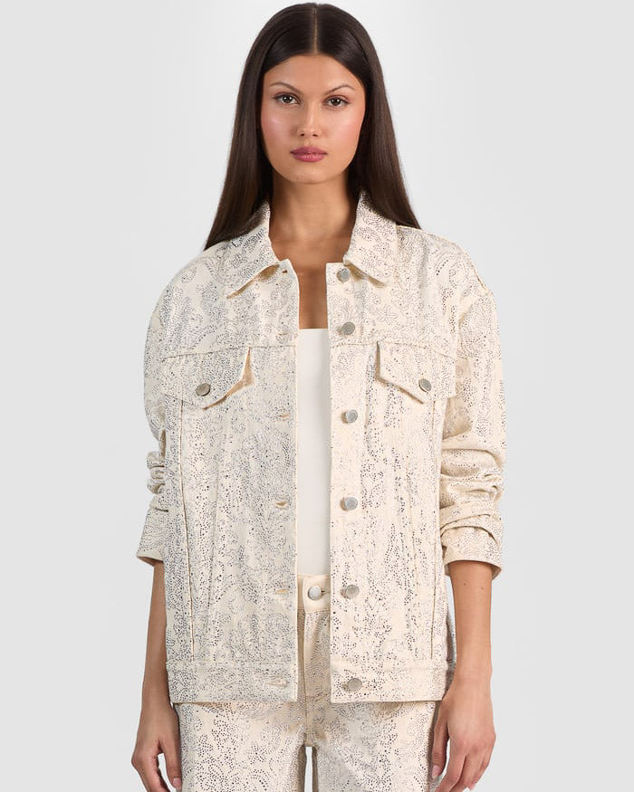 Jeff Embellished Denim Jacket