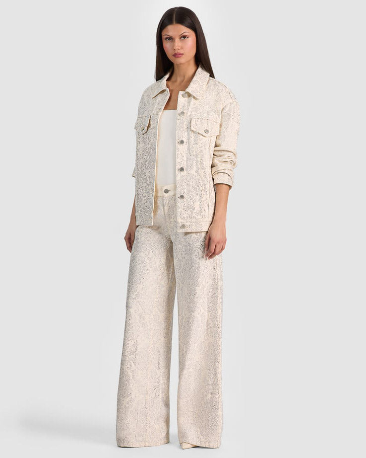 Jeff Embellished Denim Jacket