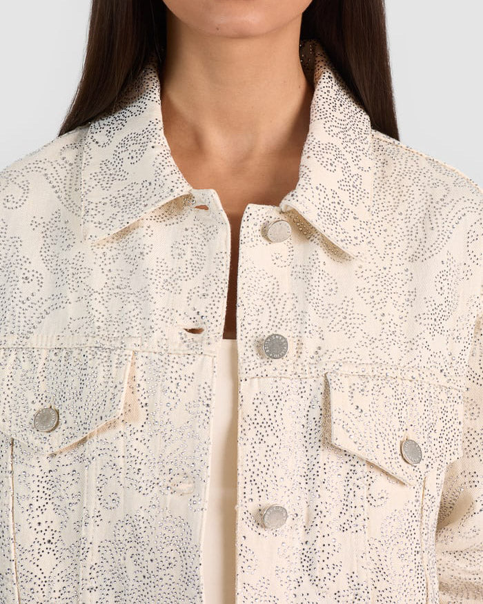 Jeff Embellished Denim Jacket
