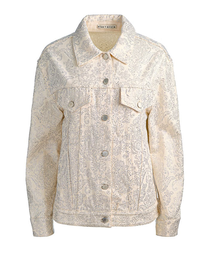 Jeff Embellished Denim Jacket