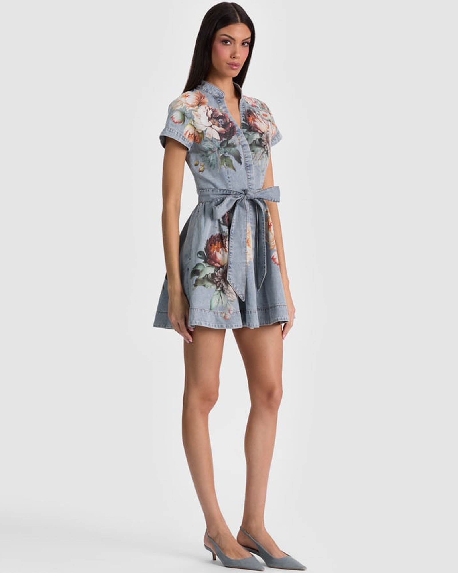 Lucy Mini Denim Dress