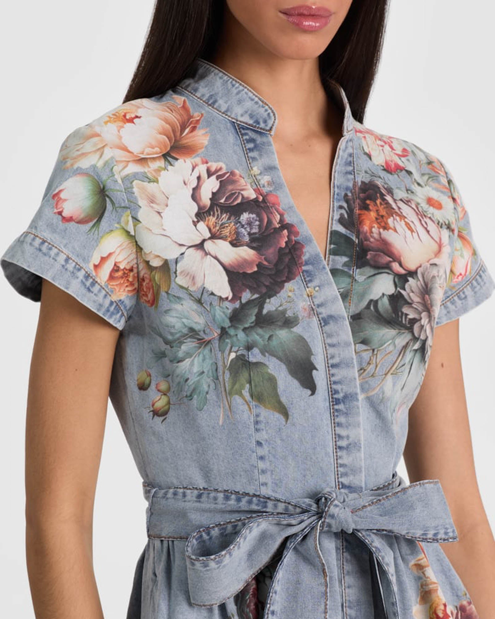 Lucy Mini Denim Dress
