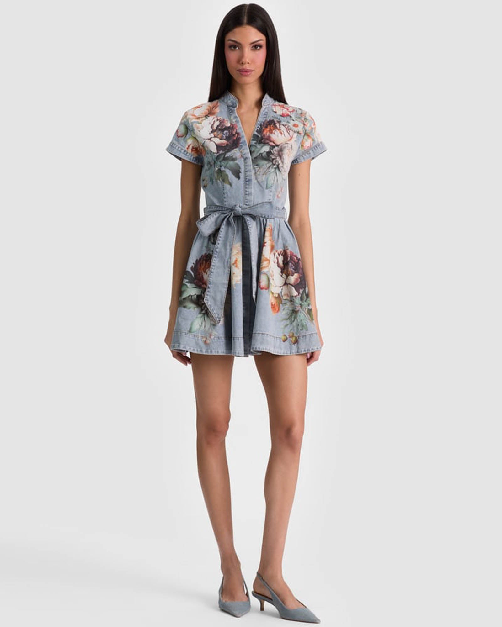 Lucy Mini Denim Dress
