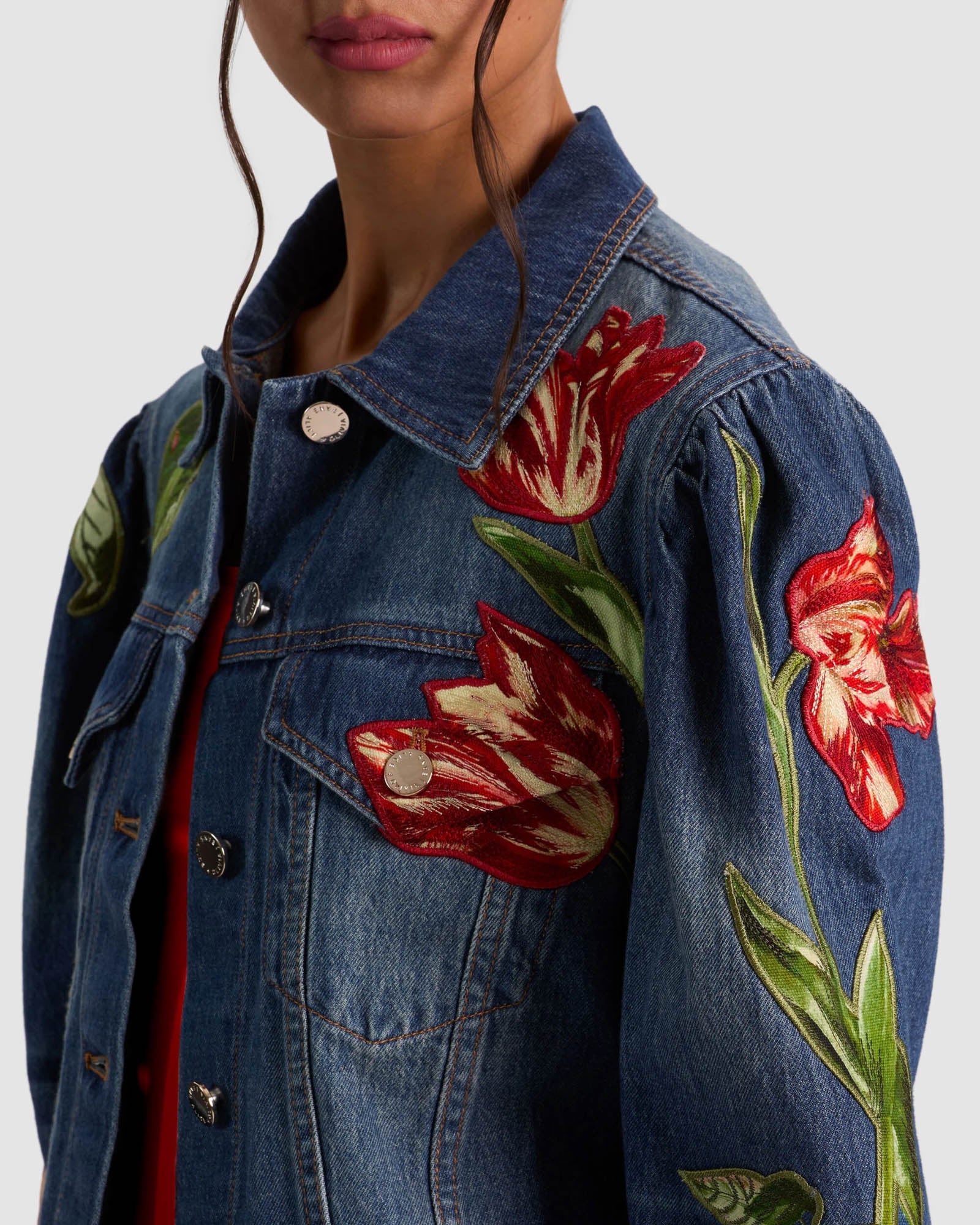 Elijah Applique Denim Jacket