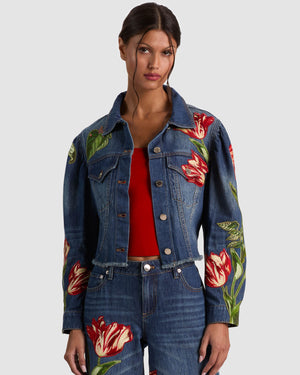 Elijah Applique Denim Jacket