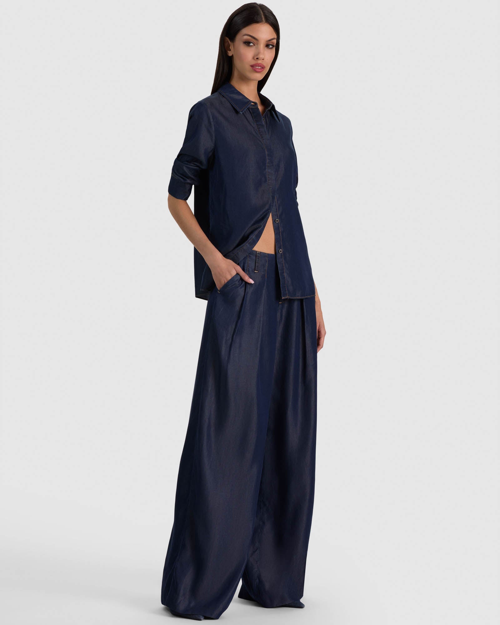 Willa Denim Top