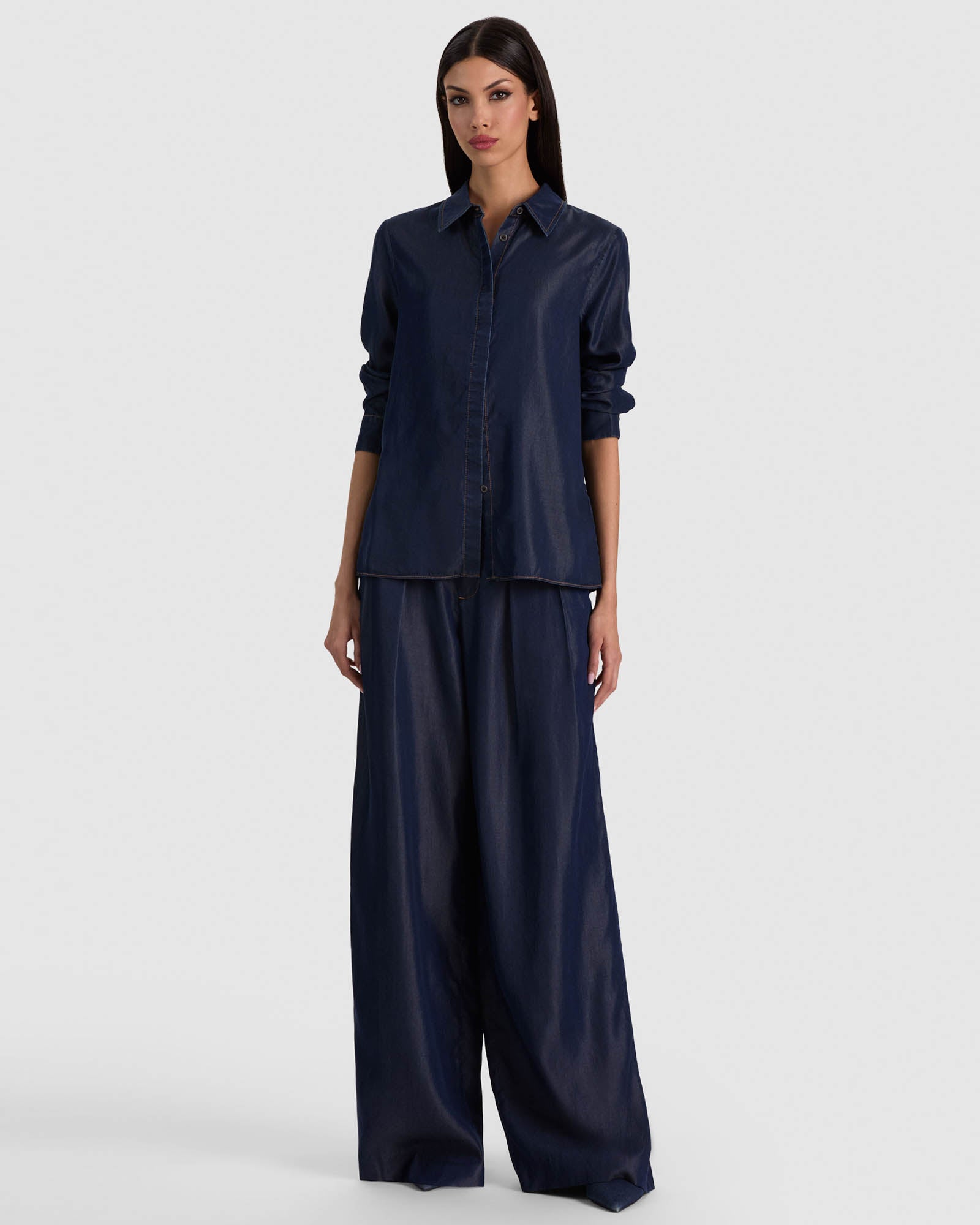 Willa Denim Top