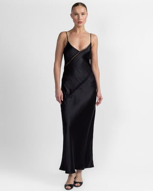 Cece Lace Insert Dress
