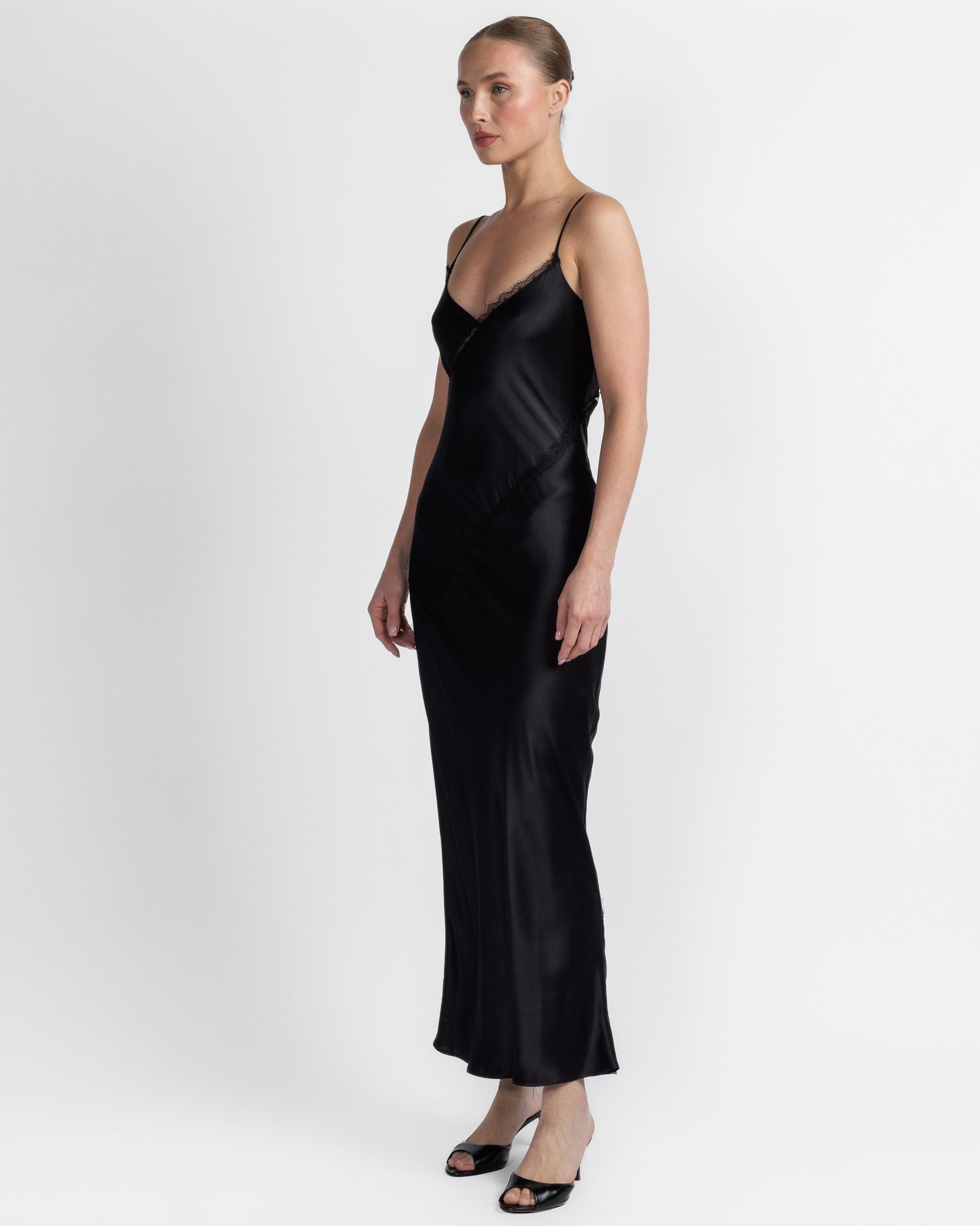 Cece Lace Insert Dress