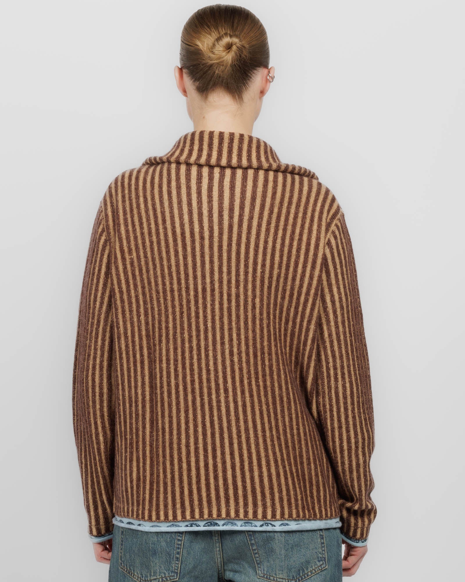 Chestnut Zip Sweater