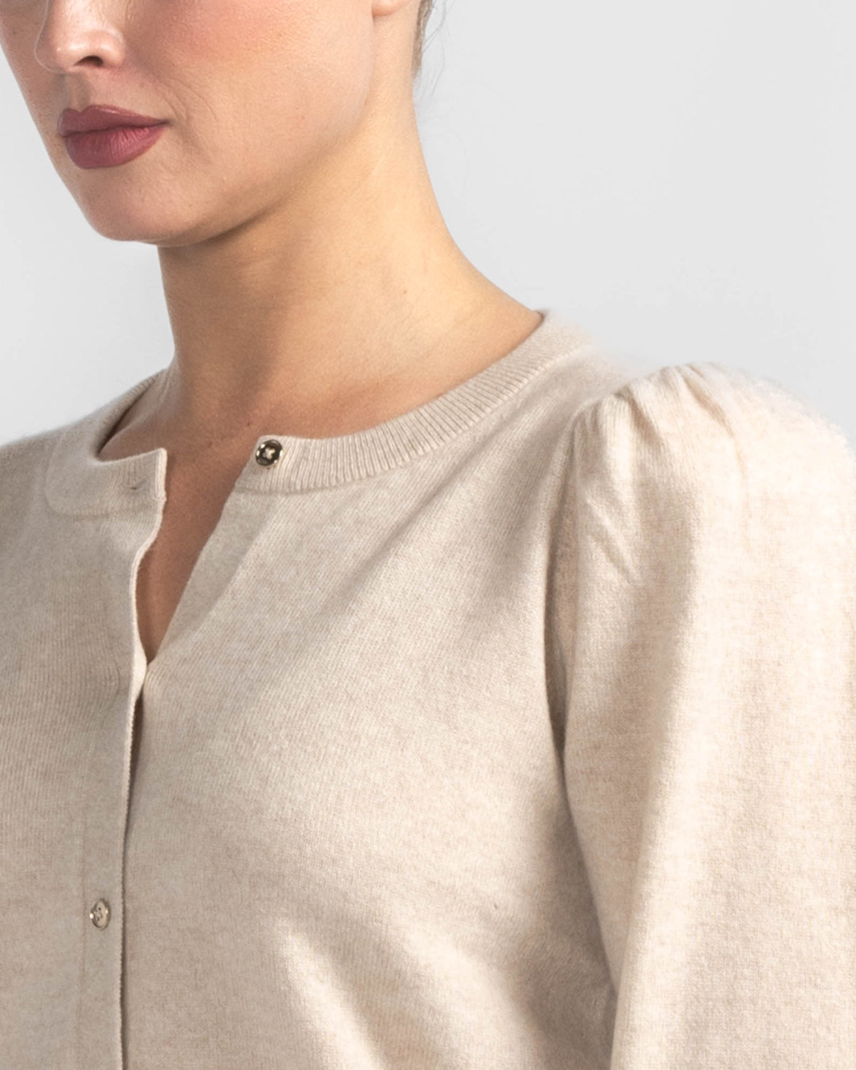 Dollie Puff Sleeve Cardigan