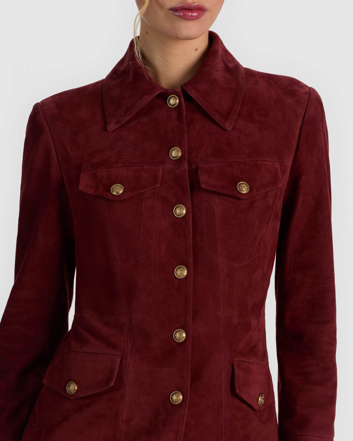 Dorothie Suede Jacket