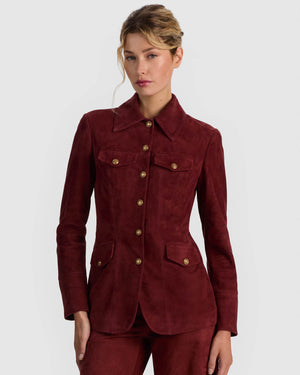 Dorothie Suede Jacket