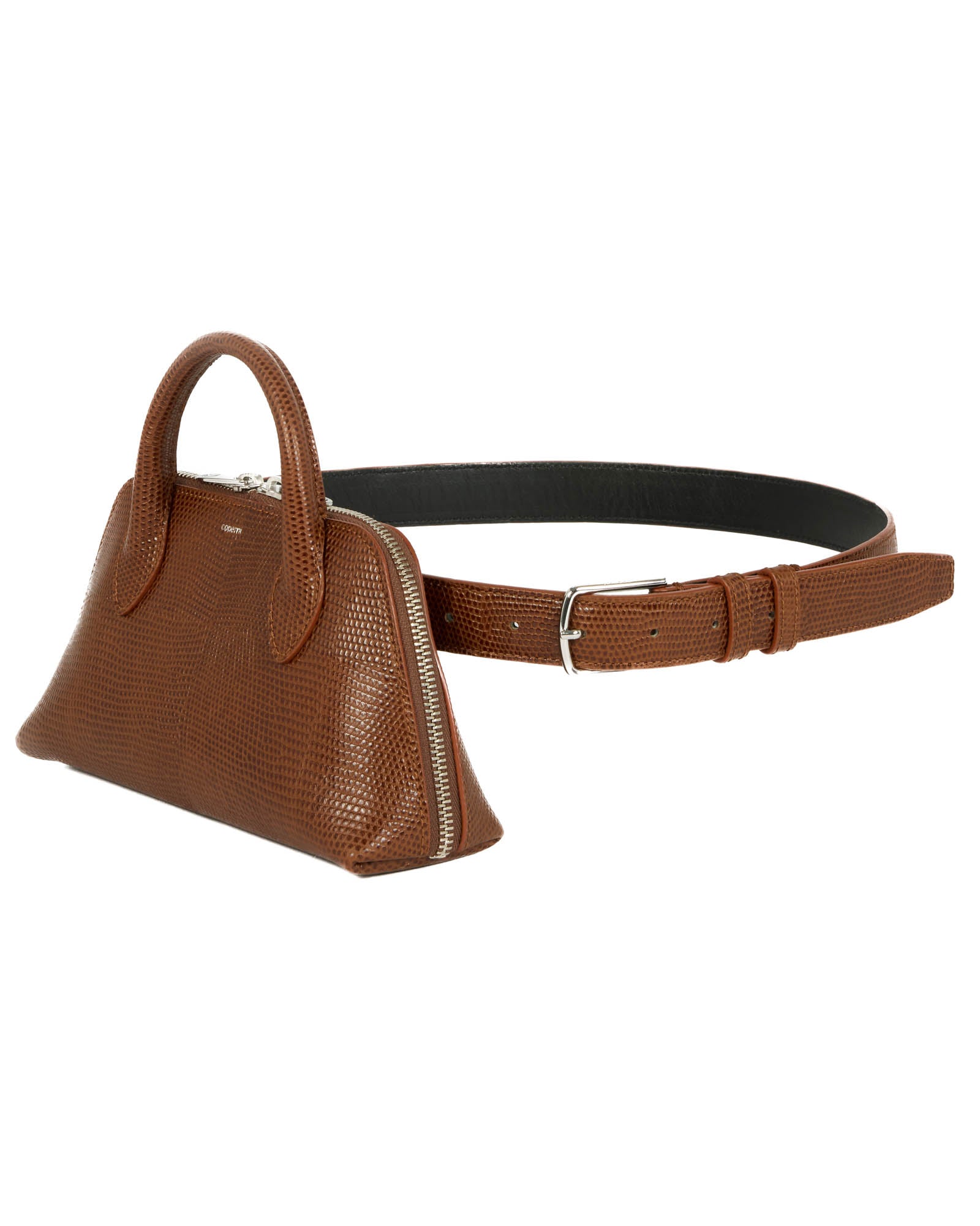 Lizard Print Belt Bag