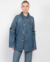 Hybrid Denim Overshirt