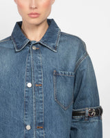 Hybrid Denim Overshirt