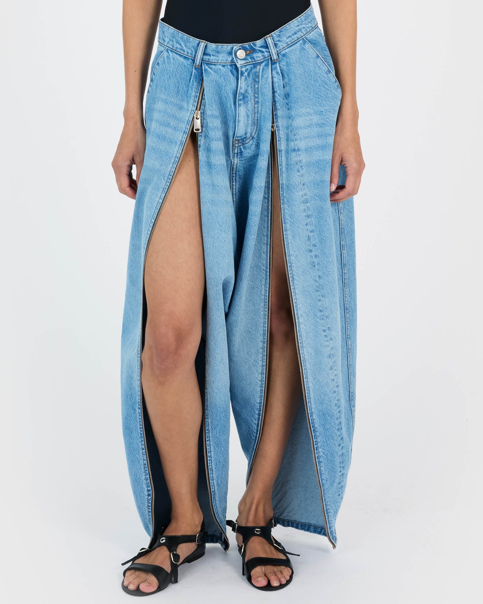 Denim Sarouel Pant