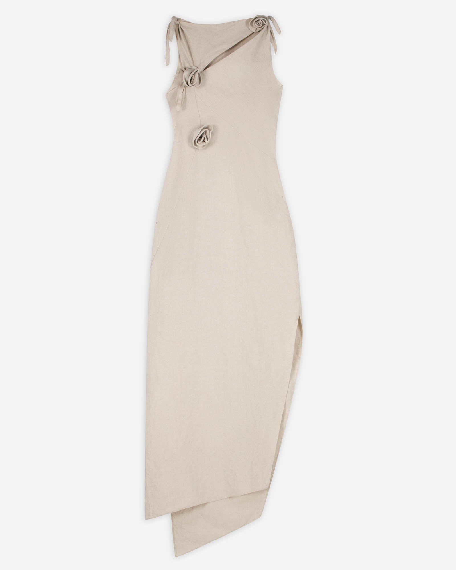 Linen Flower Gown