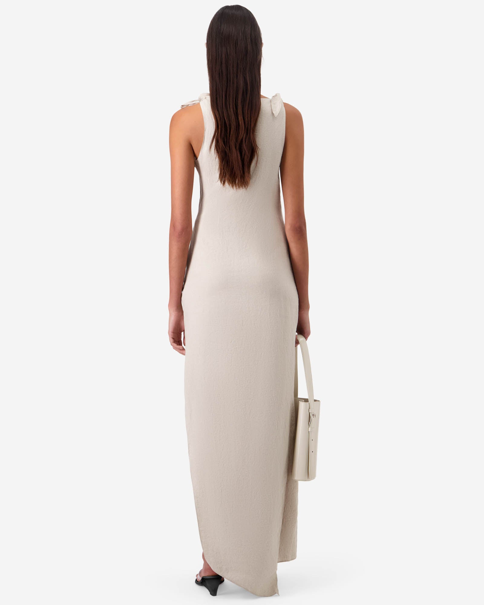 Linen Flower Gown