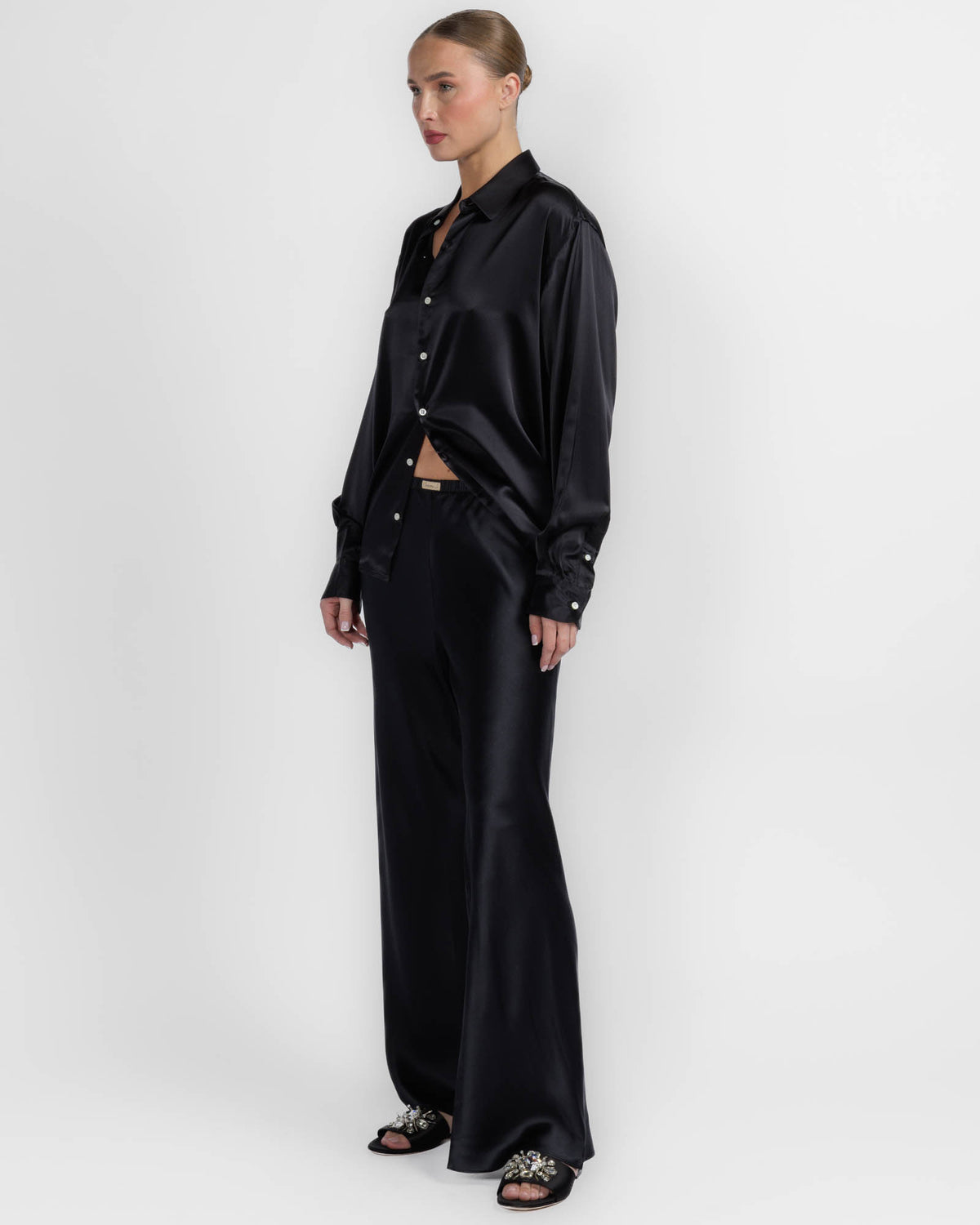 Silk Bias Pant