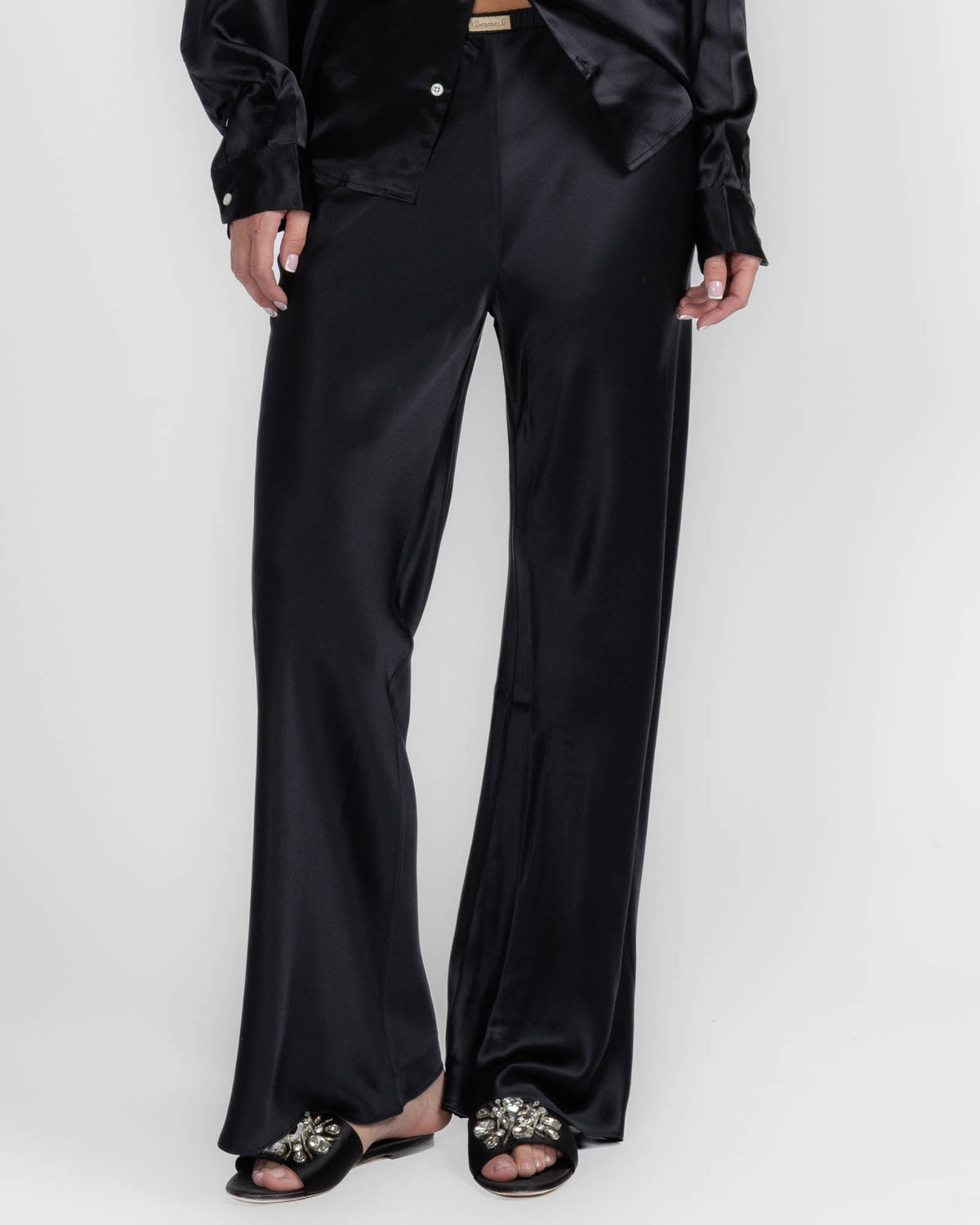 Silk Bias Pant