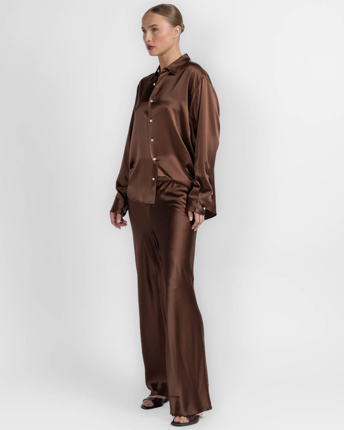 Silk Bias Pant