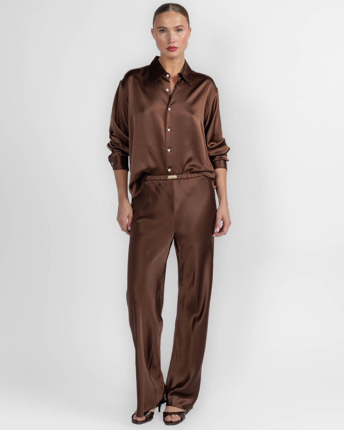 Silk Bias Pant