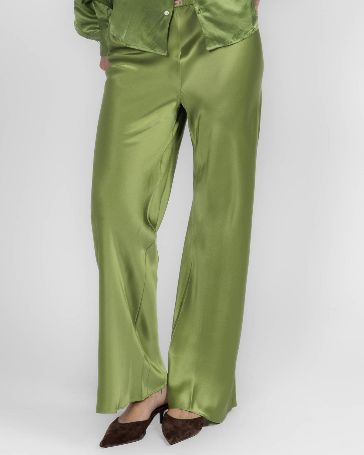 Silk Bias Pant