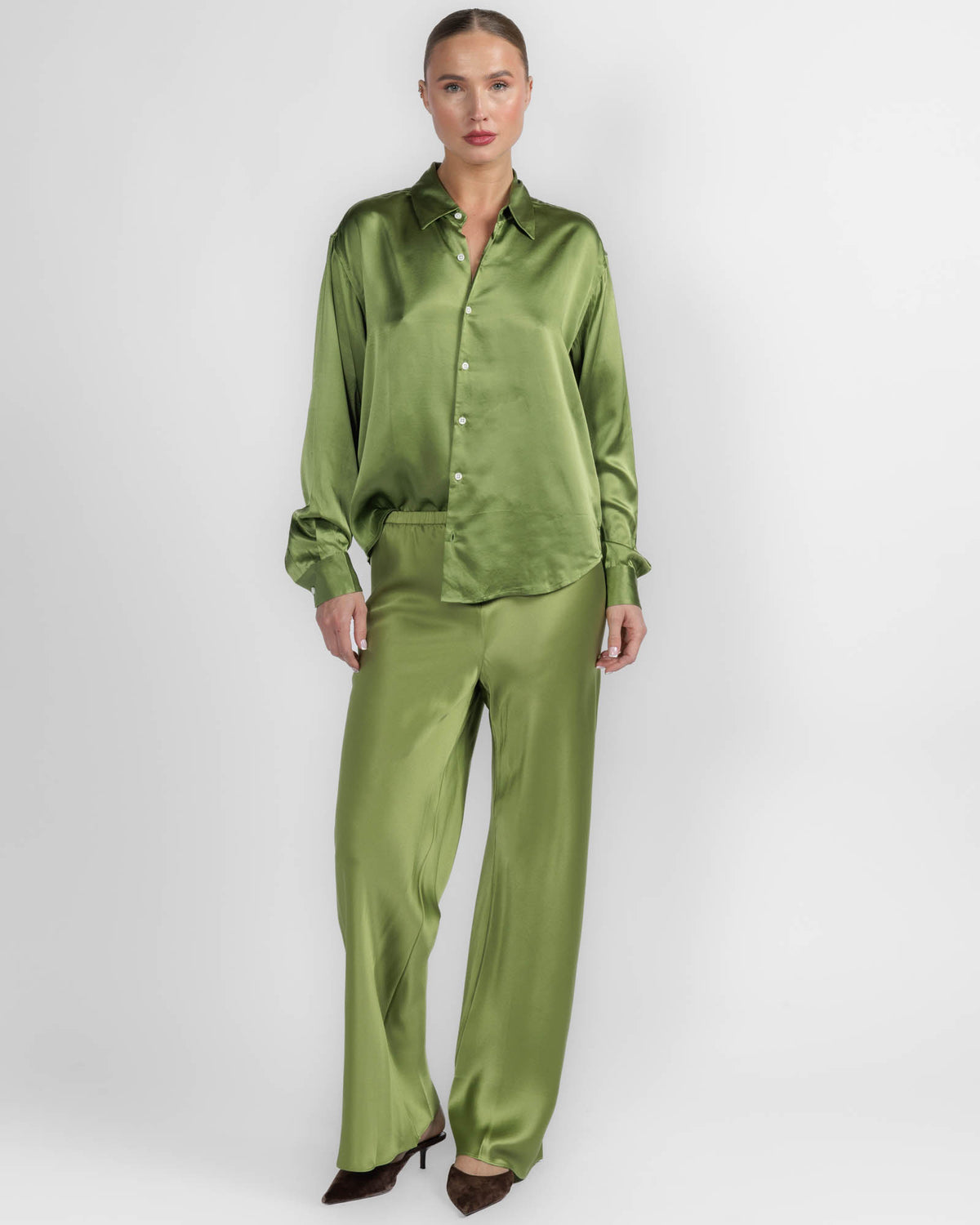 Silk Bias Pant