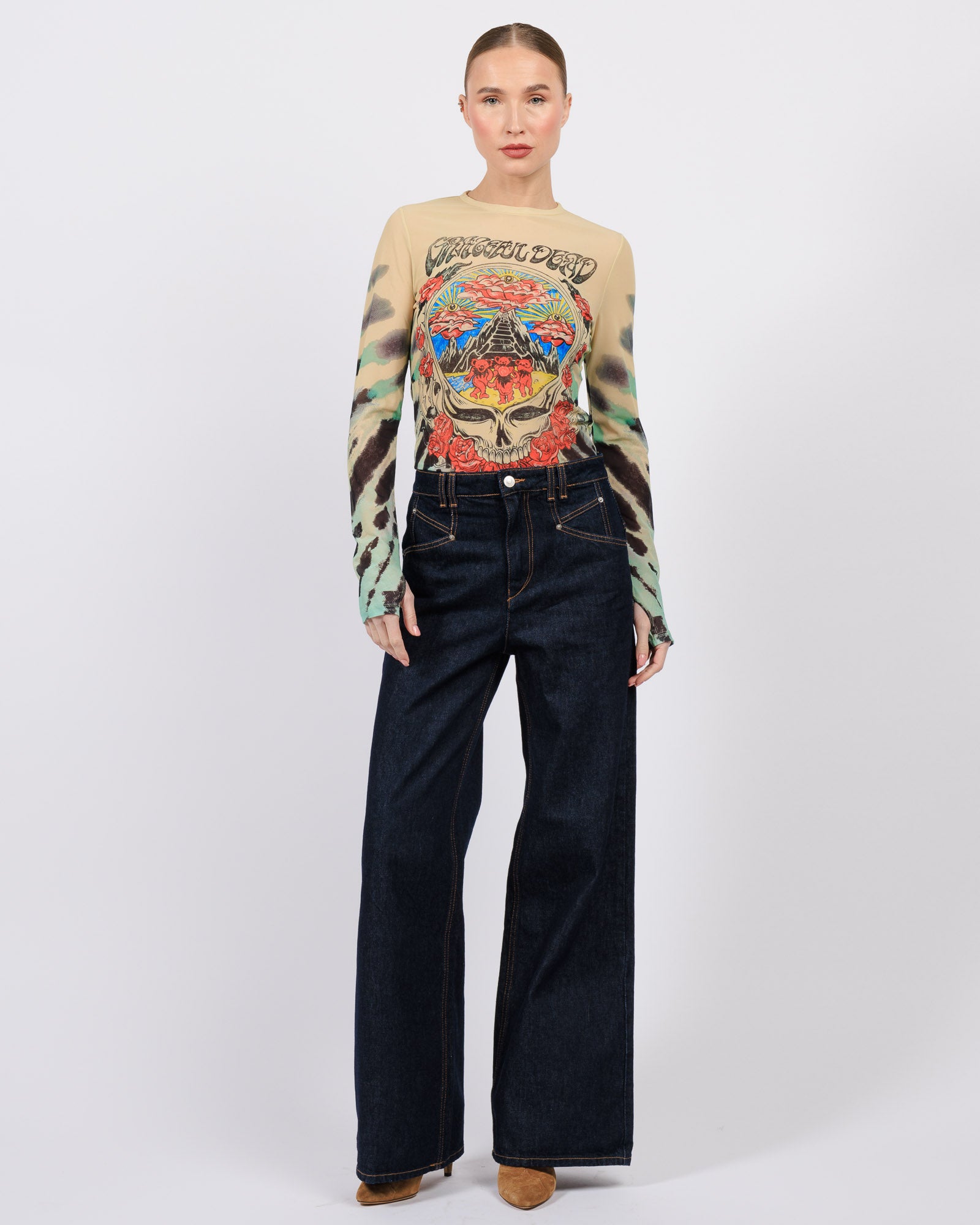 Delaina Crewenck Top