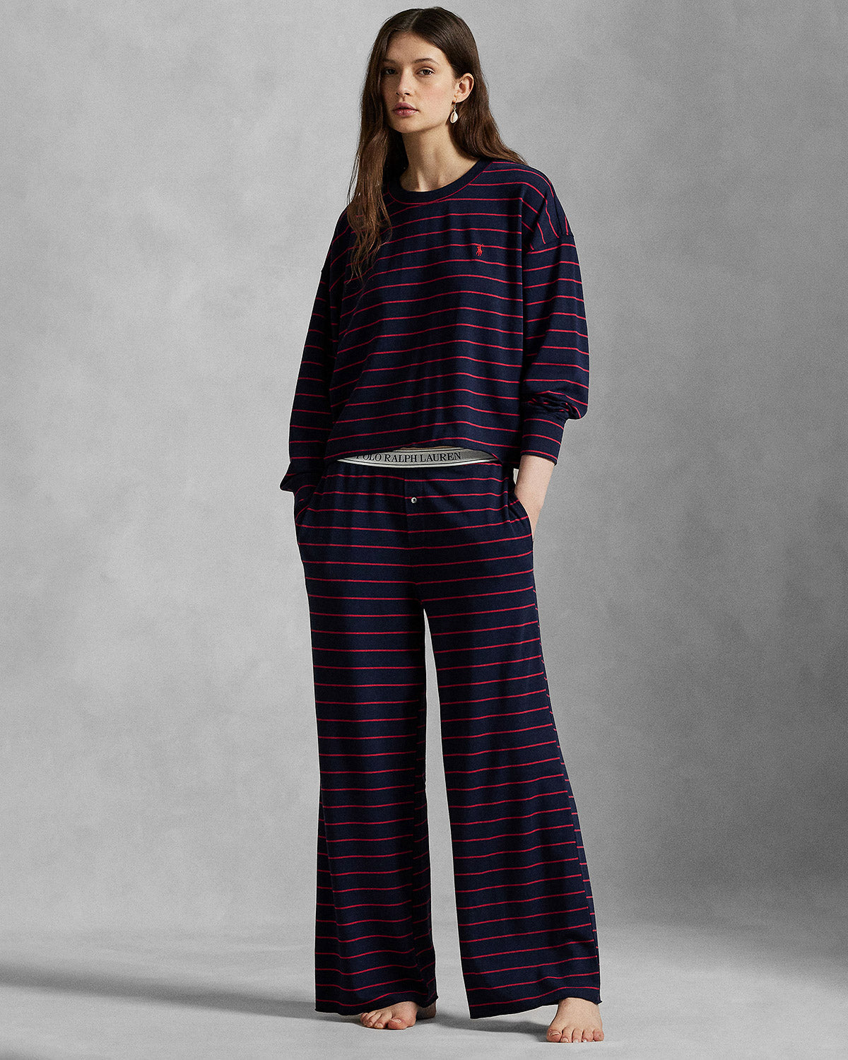 Crewneck Wide Pant Set