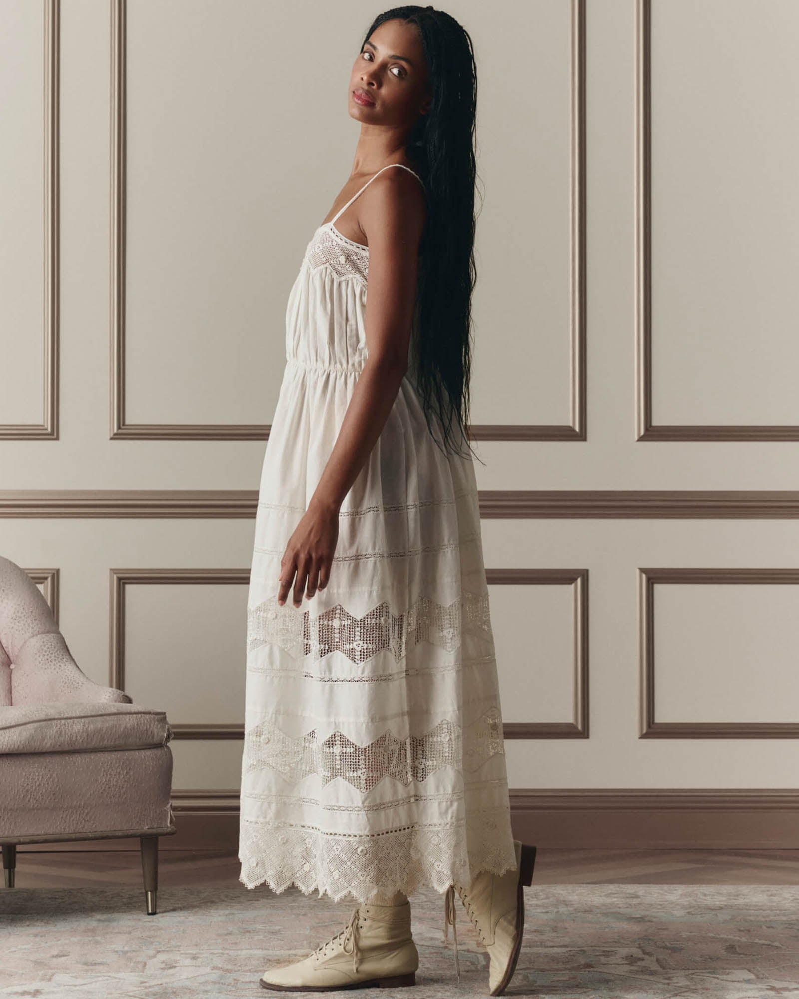 Rosette Crocht Dress