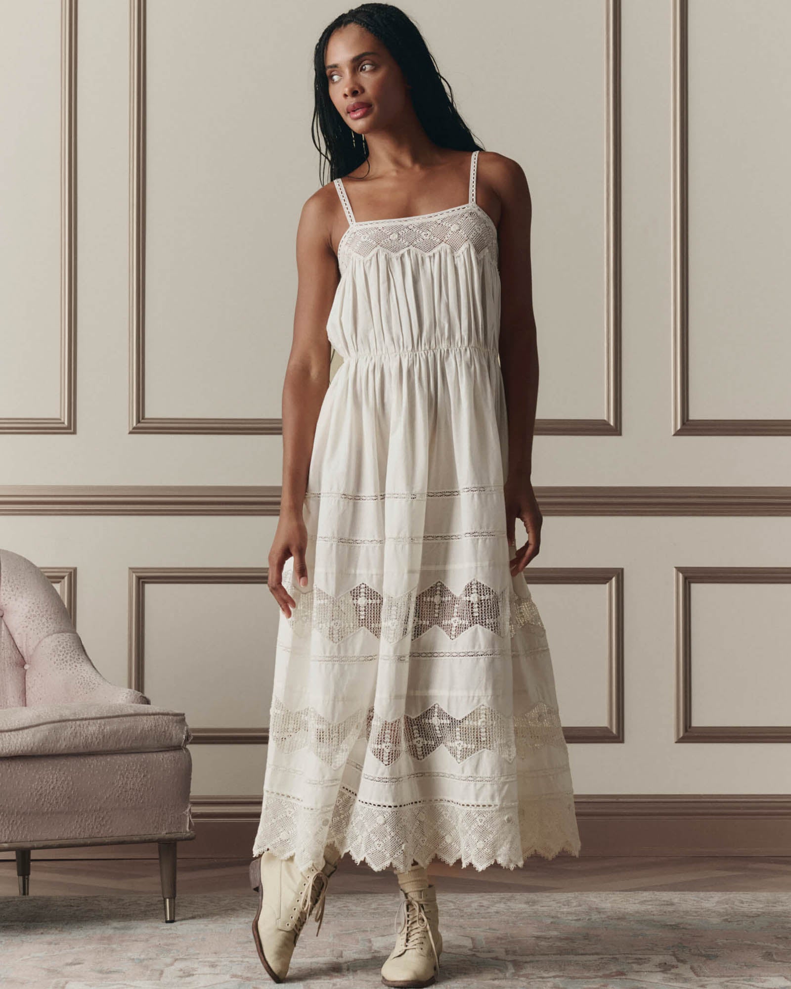Rosette Crocht Dress