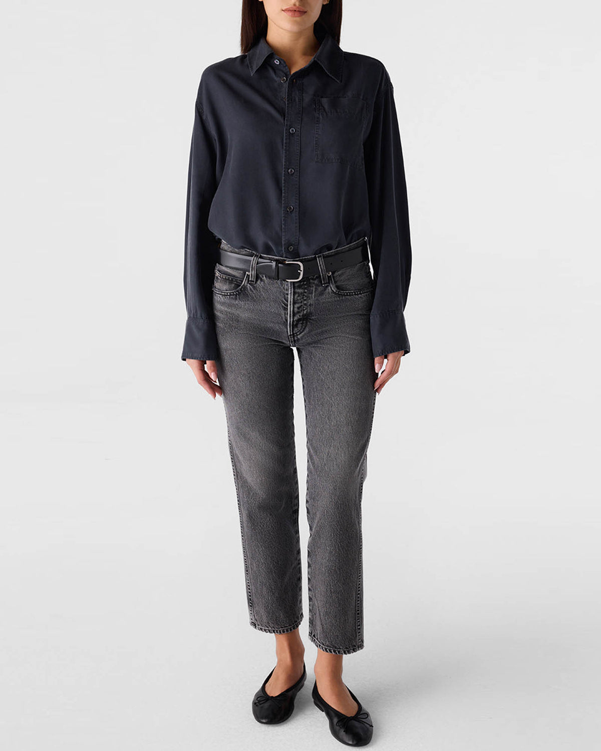 Cropped Jeans